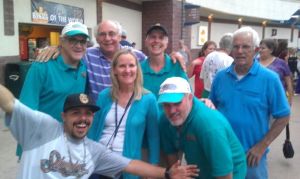 Former Sidewinders Game Day Staff Members - Together Again! (Photo Credit Steve Feldman)
